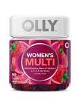 OLLY Women's Multivitamin Gummies – Blissful Berry, 90 Count - Rethink Nutrition
