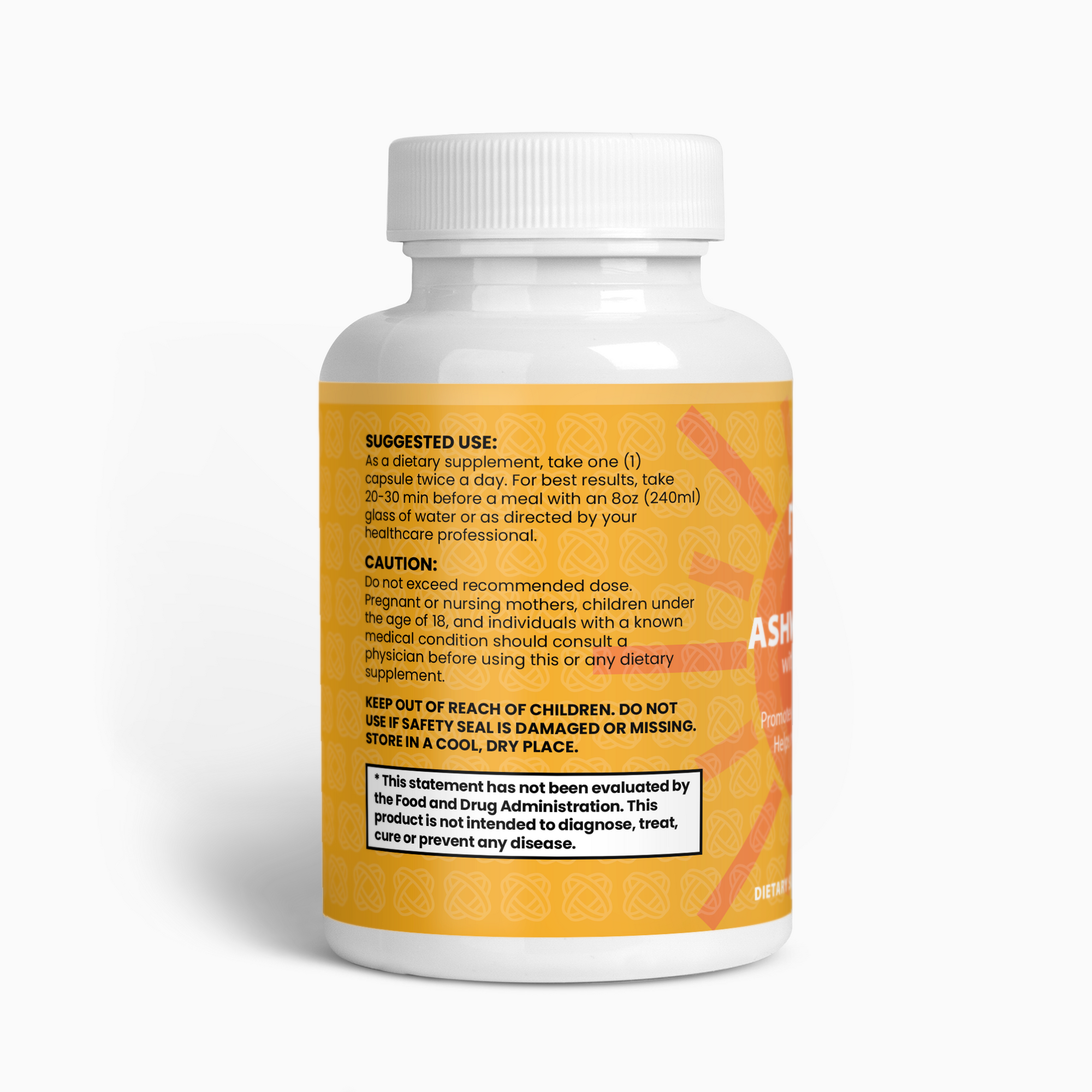 Ashwagandha Stress Relief – Natural Supplement for Calm, Balance & Relaxation - Rethink Nutrition