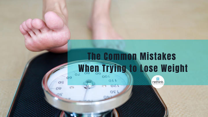 The Common Mistakes When Trying to Lose Weight
