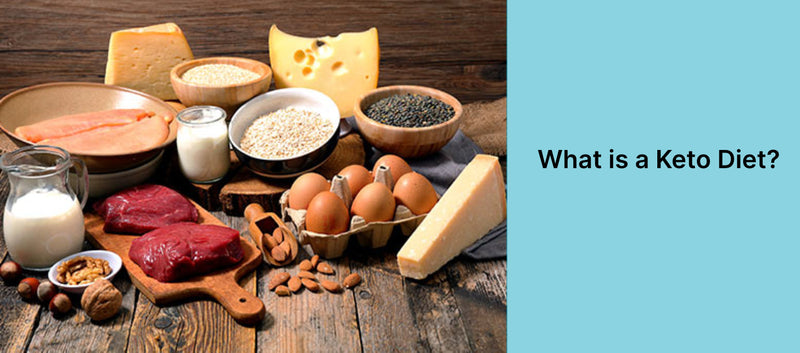 Foods discussed in ketogenic eating, including fish, eggs, cheese, nuts and seeds