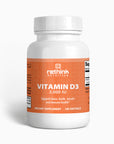 Vitamin D3 – 2,000 IU for Immune, Bone & Mood Support