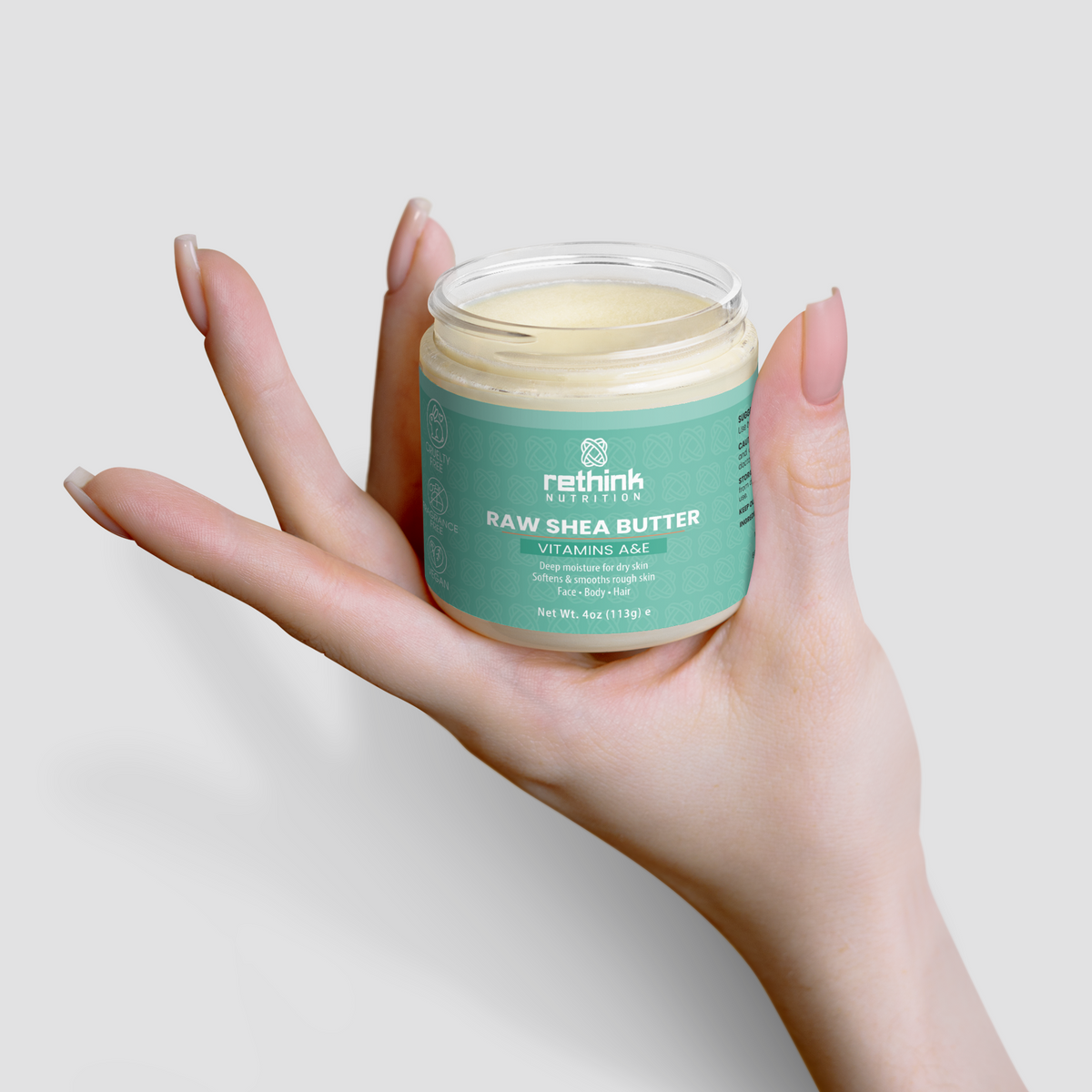 Rethink | Raw Shea Butter (VIT A and E) – 4 oz