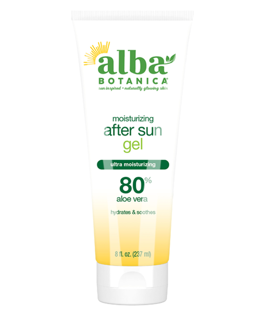 ALBA BOTANICA | After Sun Aloe Vera Gel (Skin Soothing Relief) – 8 oz