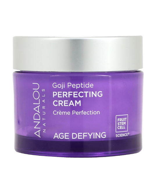 Andalou Naturals | Goji Peptide Perfecting Cream (Anti-Aging & Firming) – 1.7 oz - Rethink Nutrition