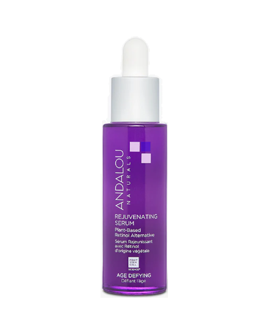 Andalou Naturals | Plant-Based Retinol Serum (Anti-Aging & Renewal) – 1 oz - Rethink Nutrition