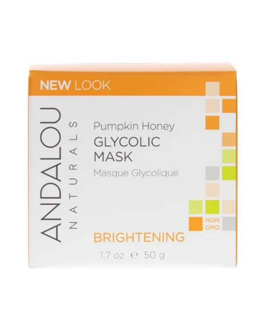 Andalou Naturals | Pumpkin Honey Glycolic Mask (Exfoliation & Brightening) – 1.7 oz - Rethink Nutrition