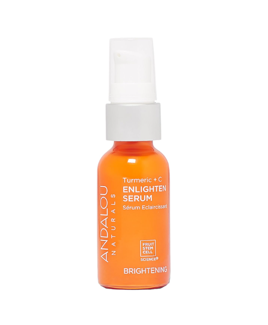 Andalou Naturals | Turmeric + C Brightening Serum (Glow & Even Tone) – 1.1 oz - Rethink Nutrition
