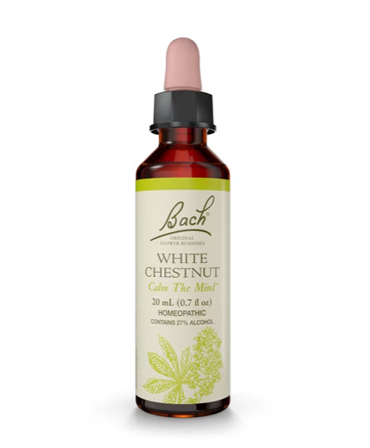 Bach | White Chestnut (Racing Thoughts Support) – 20 mL