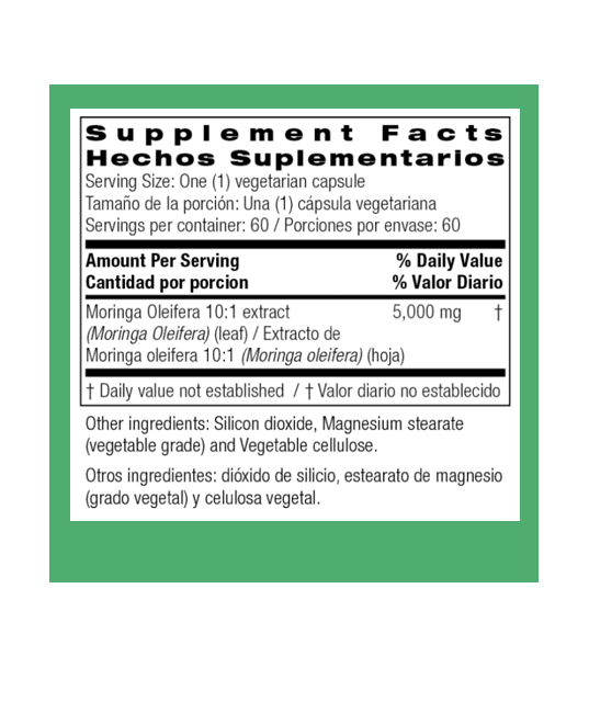 Bio Nutrition | Moringa 5000 (Daily Wellness Support) – 60 ct - Rethink Nutrition