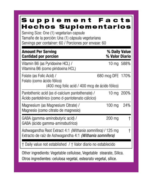 Bio Nutrition | Ashwagandha Stress Wellness (Stress &amp; Mood Support) – 60 ct - Rethink Nutrition