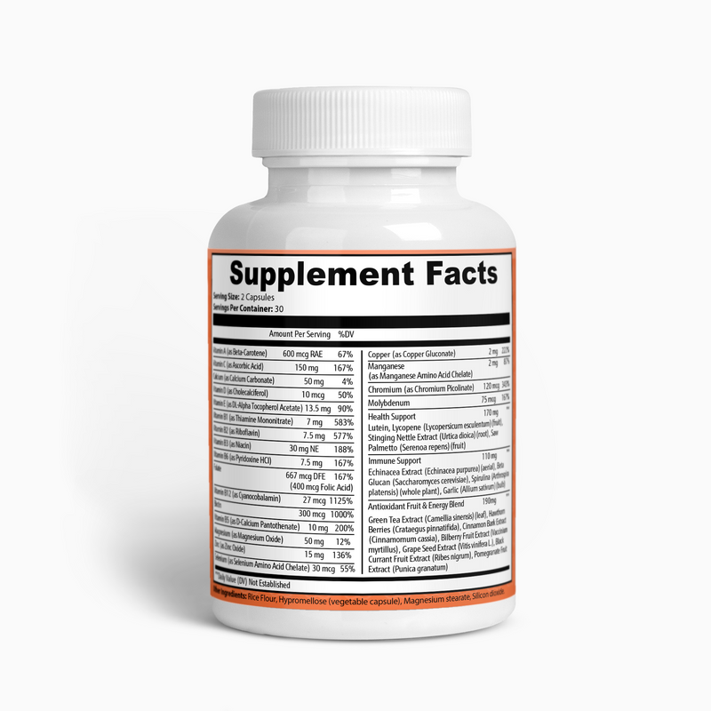 Rethink | Complete Multivitamin – 60 Capsules - Rethink Nutrition