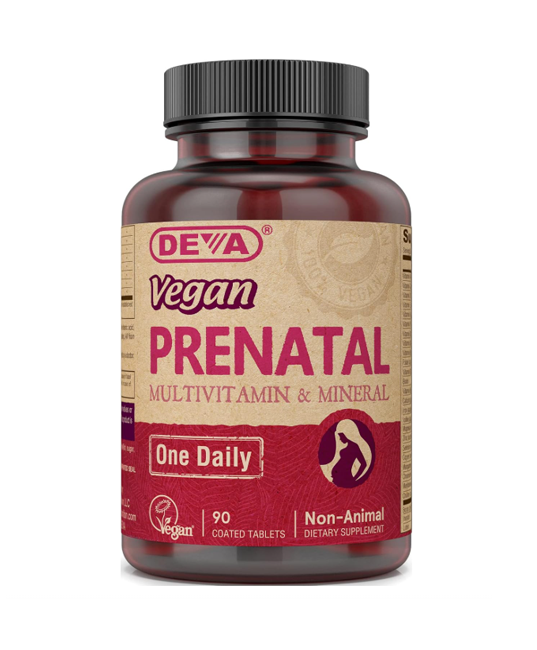 Deva | Vegan Prenatal Multivitamin – 90 ct - Rethink Nutrition
