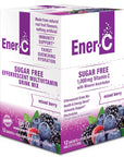Ener-C | Sugar-Free Mixed Berry Multivitamin Drink Mix (Vitamin C + Electrolytes) – 30 Packets