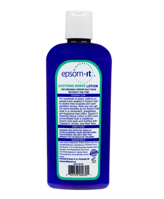 Epsom-It | Nerve Pain Relief Lotion (Nerve Support & Comfort) – 8 oz - Rethink Nutrition