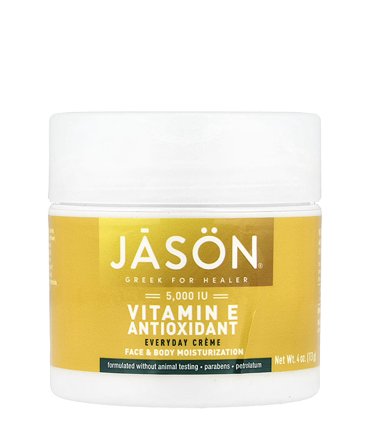 JASÖN | Vitamin E Cream 5,000 IU (Deep Moisture Support) – 4 oz
