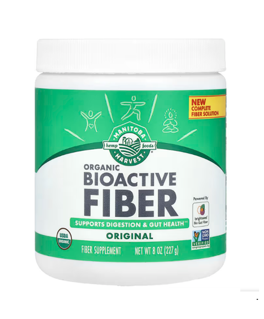 Manitoba Harvest, Organic Bioactive Fiber, Original, 8oz - Rethink Nutrition