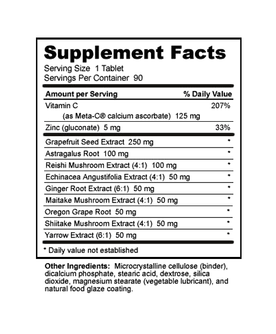 NutriBiotic | DefensePlus (Immune Support &amp; Daily Protection) – 90 ct