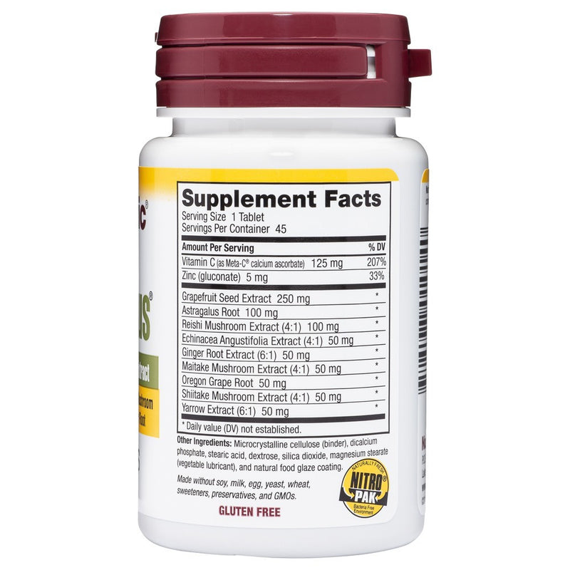 NutriBiotic | DefensePlus (Immune Support) – 90 ct - Rethink Nutrition
