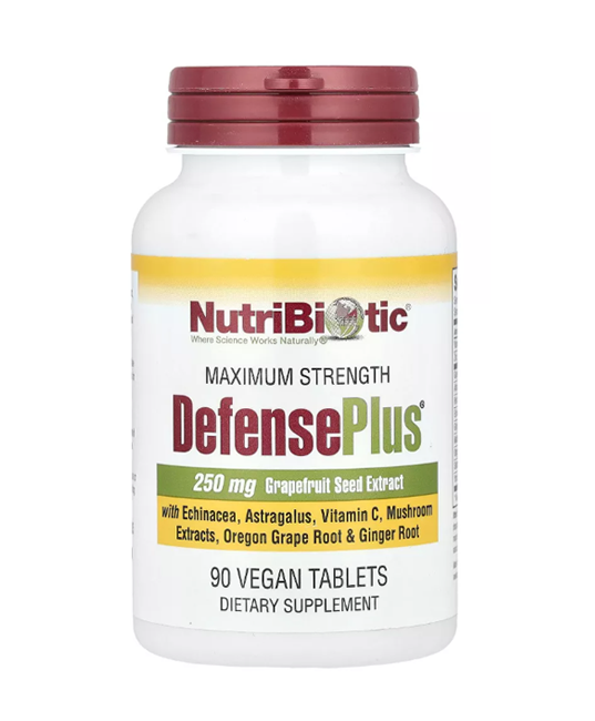 NutriBiotic | DefensePlus (Immune Support & Daily Protection) – 90 ct - Rethink Nutrition