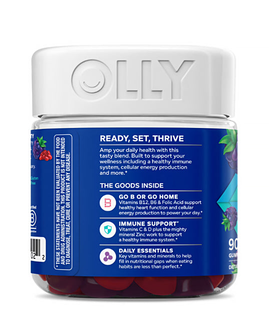 OLLY | Men’s Multivitamin Gummies – 90 ct - Rethink Nutrition