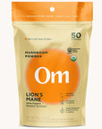 OM Mushroom | Lion's Mane Mushroom Powder (Focus & Cognitive Wellness) – 3.5 oz - Rethink Nutrition