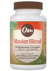 OM Mushroom | Master Blend Mushroom Capsules (Daily Wellness & Immune Support) – 84 ct - Rethink Nutrition