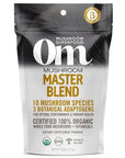 OM Mushroom | Master Blend Mushroom Powder (Daily Wellness & Immune Support) – 3.17 oz - Rethink Nutrition