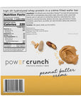 Power Crunch | Original Peanut Butter Cream Protein Wafer Bars – 12 Count