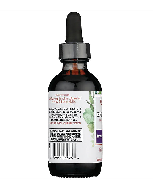 Quantum Health | Black Elderberry Liquid Extract (Immune Support) – 2 fl oz