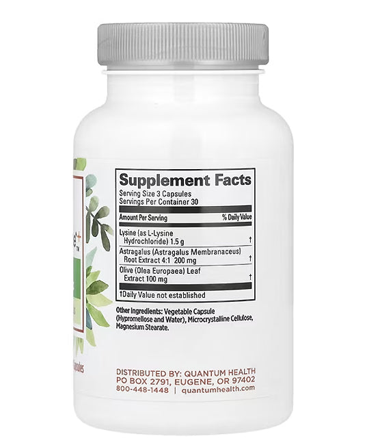 Quantum Health | SuperImmune+ Vegetarian Capsules (Immune Support) – 90 ct
