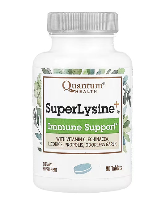 Quantum Health | SuperLysine+ Tablets (Immune Support) – 90 ct