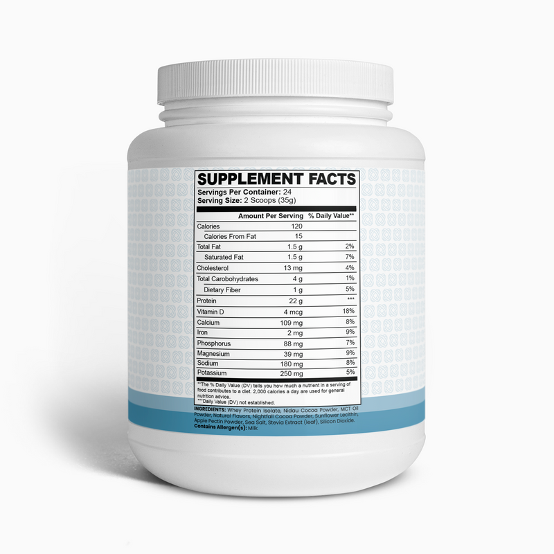 Advanced 100% Whey Protein Isolate – Chocolate Flavor for Lean Muscle & Recovery - Rethink Nutrition