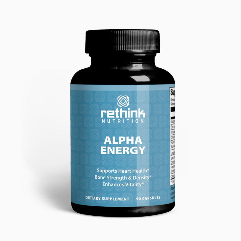 Alpha Energy 1 – Boost Energy & Endurance Naturally for Peak Performance - Rethink Nutrition