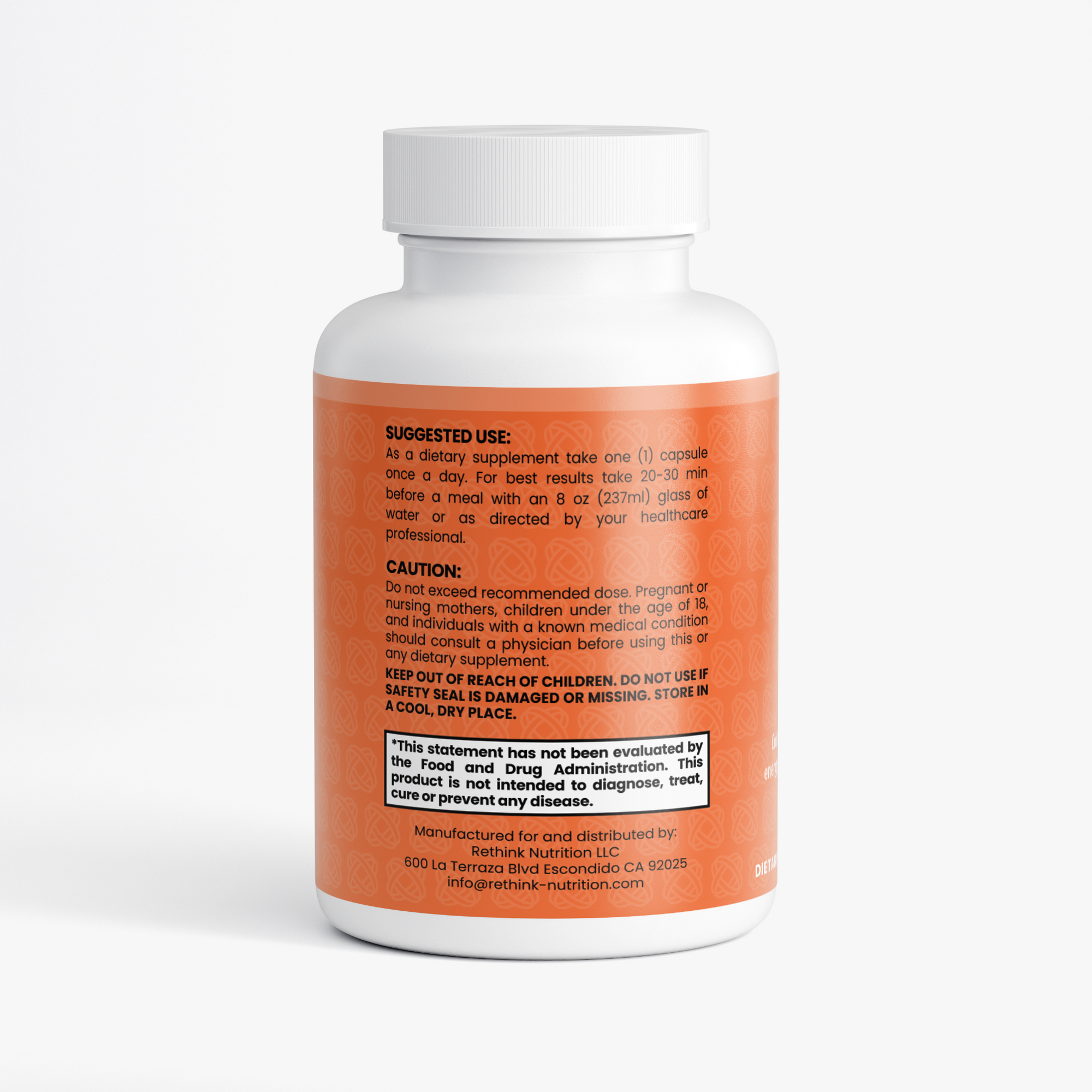 CoQ10 Ubiquinone – Cellular Energy, Heart & Antioxidant Support (100–200 mg) - Rethink Nutrition