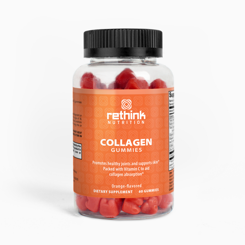 Collagen Gummies – Hair, Skin, Nail & Joint Support for Adults - Rethink Nutrition