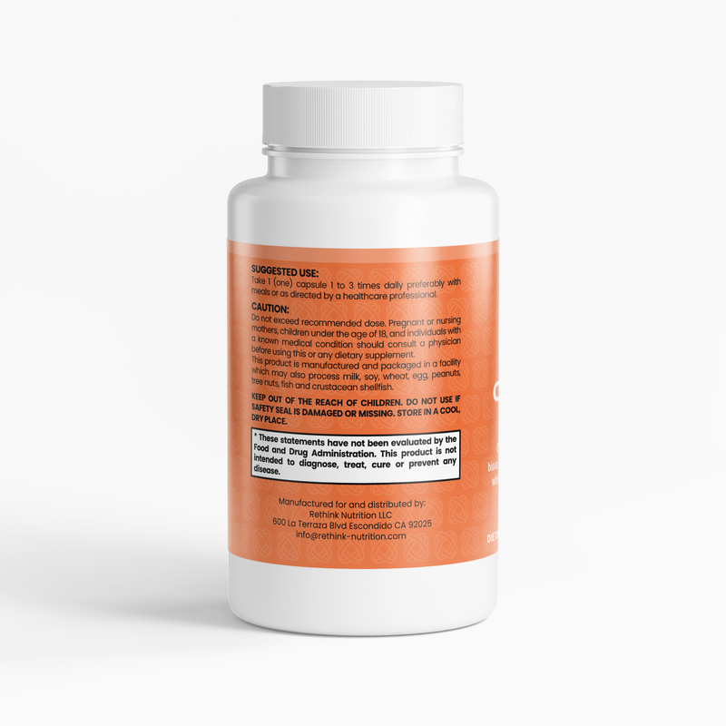 Colostrum Capsules – Immune & Gut Support with Immunoglobulins & Growth Factors - Rethink Nutrition