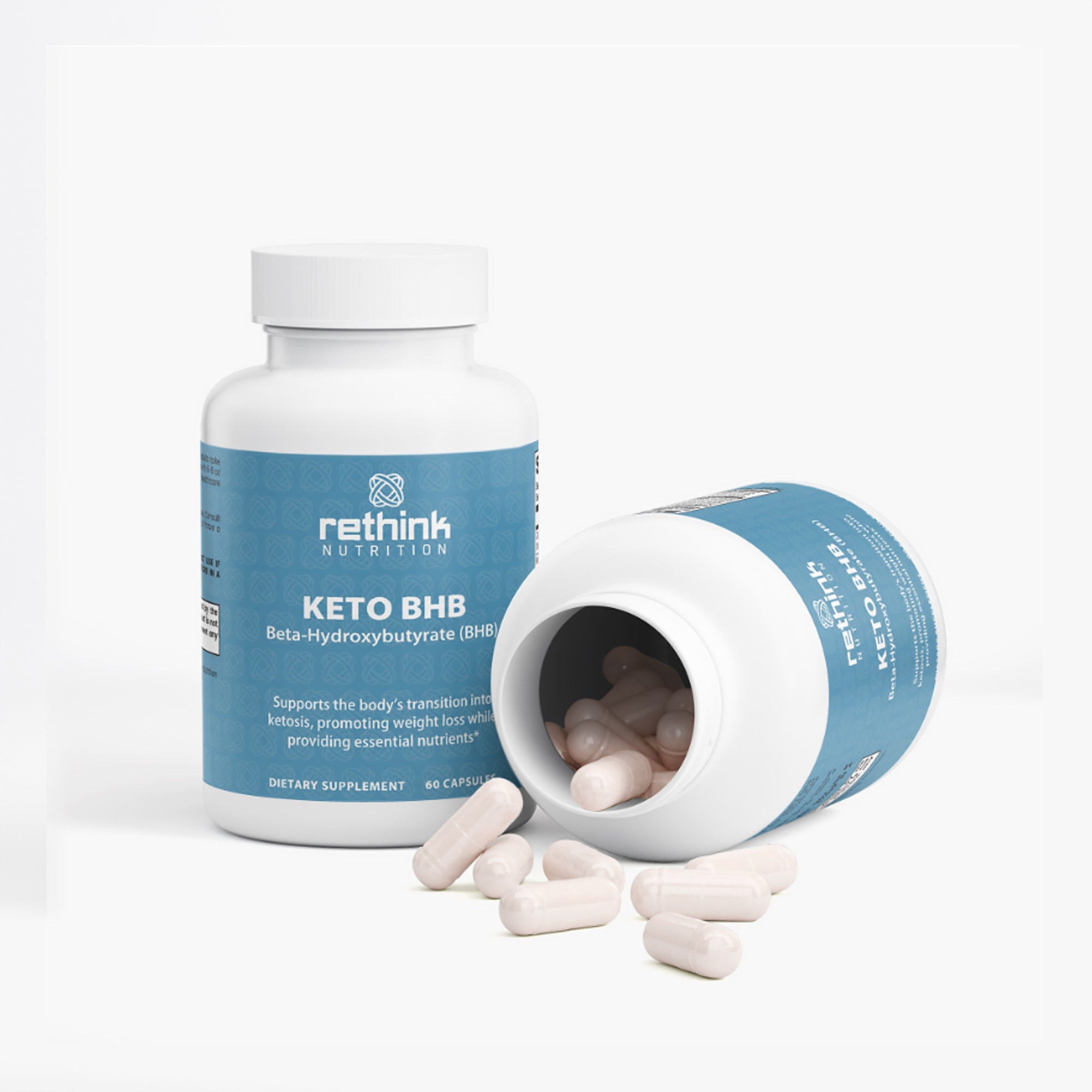 Rethink | Keto BHB (Energy &amp; Metabolism) – 60 ct - Rethink Nutrition