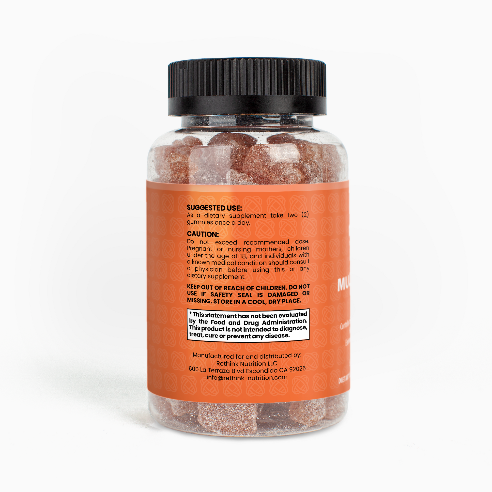 Adult Multivitamin Bear Gummies – Essential Daily Vitamins for Health & Wellness - Rethink Nutrition