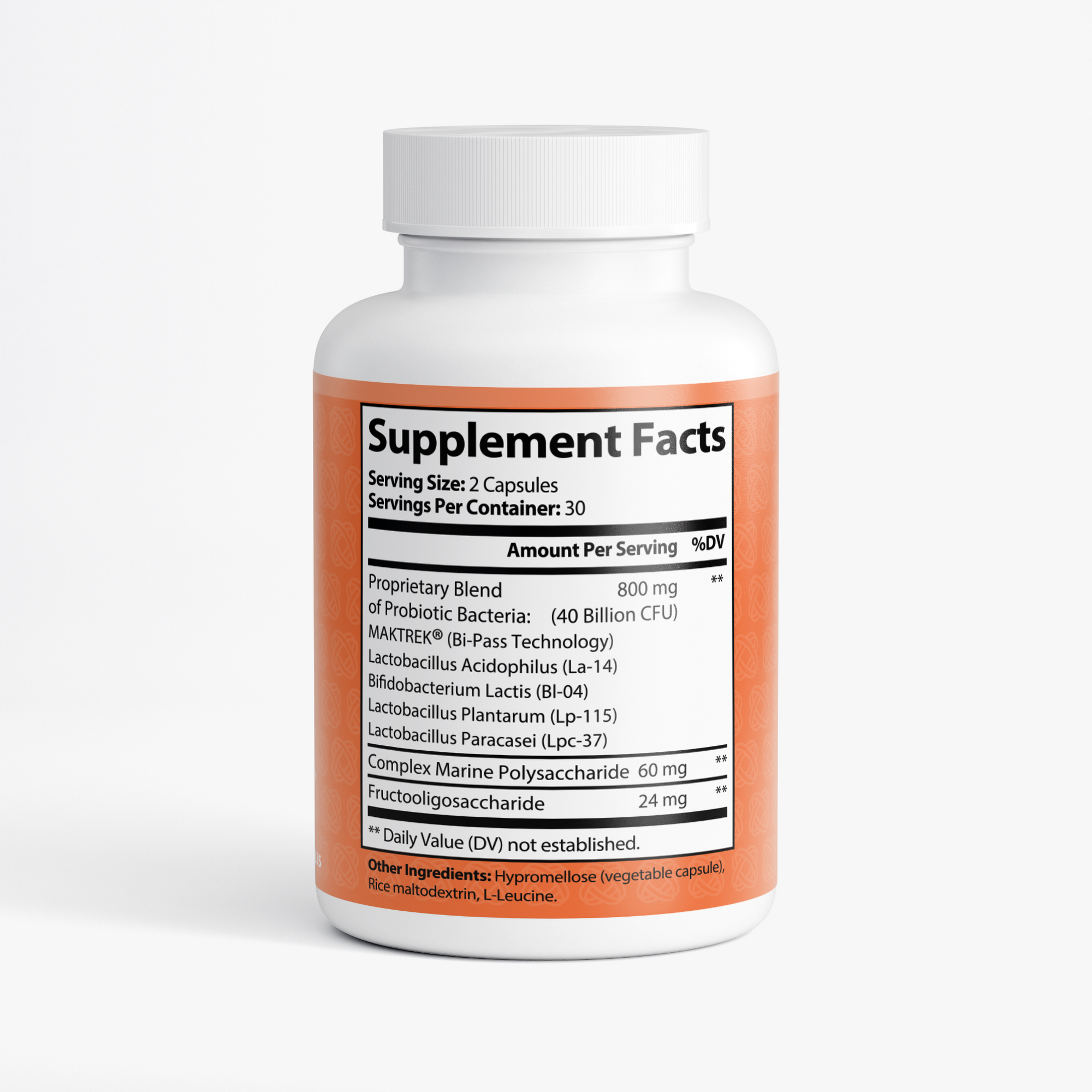 Probiotic 40 Billion w/ Prebiotics – Gut & Immune Support | Rethink Nutrition - Rethink Nutrition