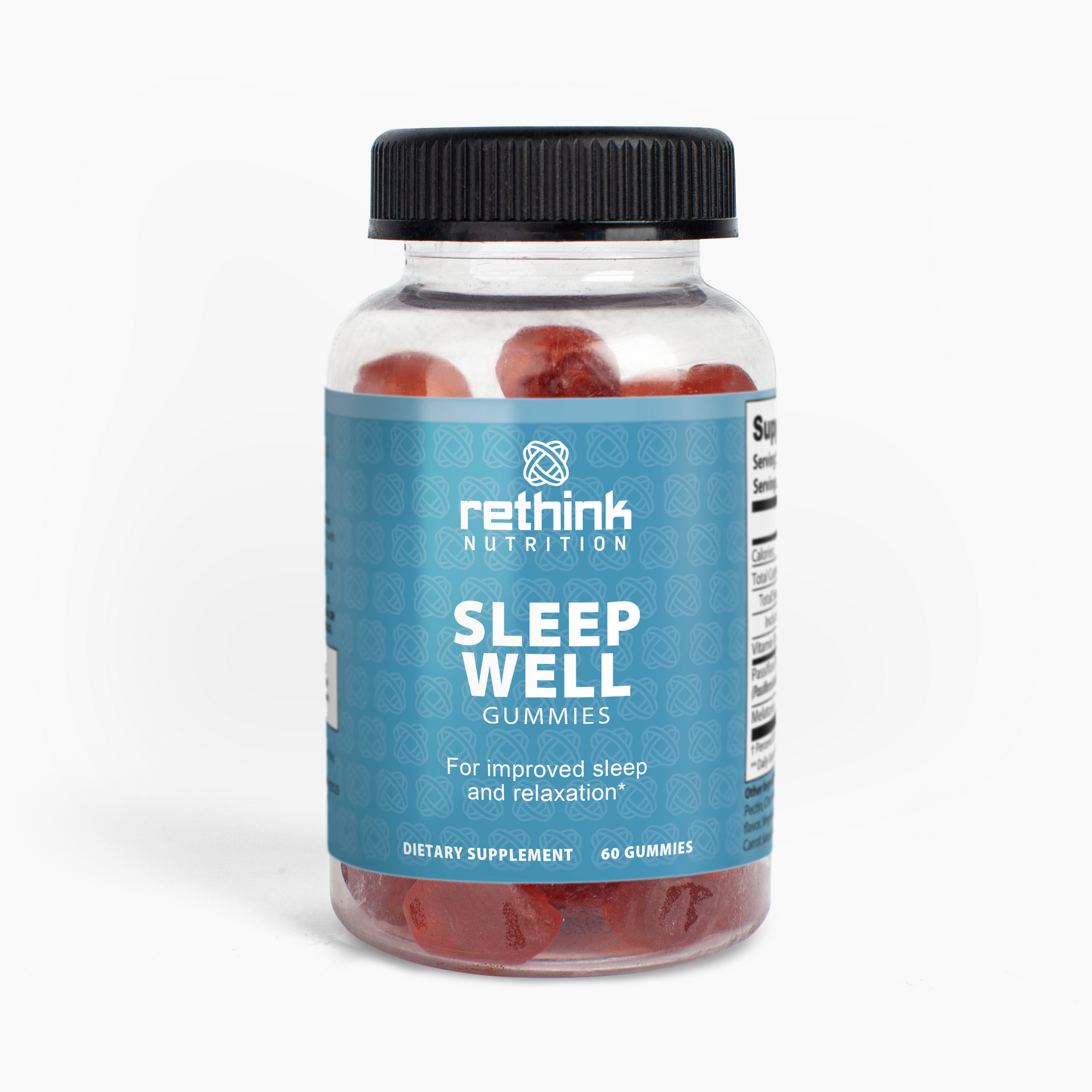 Sleep Well Gummies – Natural Melatonin + Botanicals for Restful Sleep - Rethink Nutrition