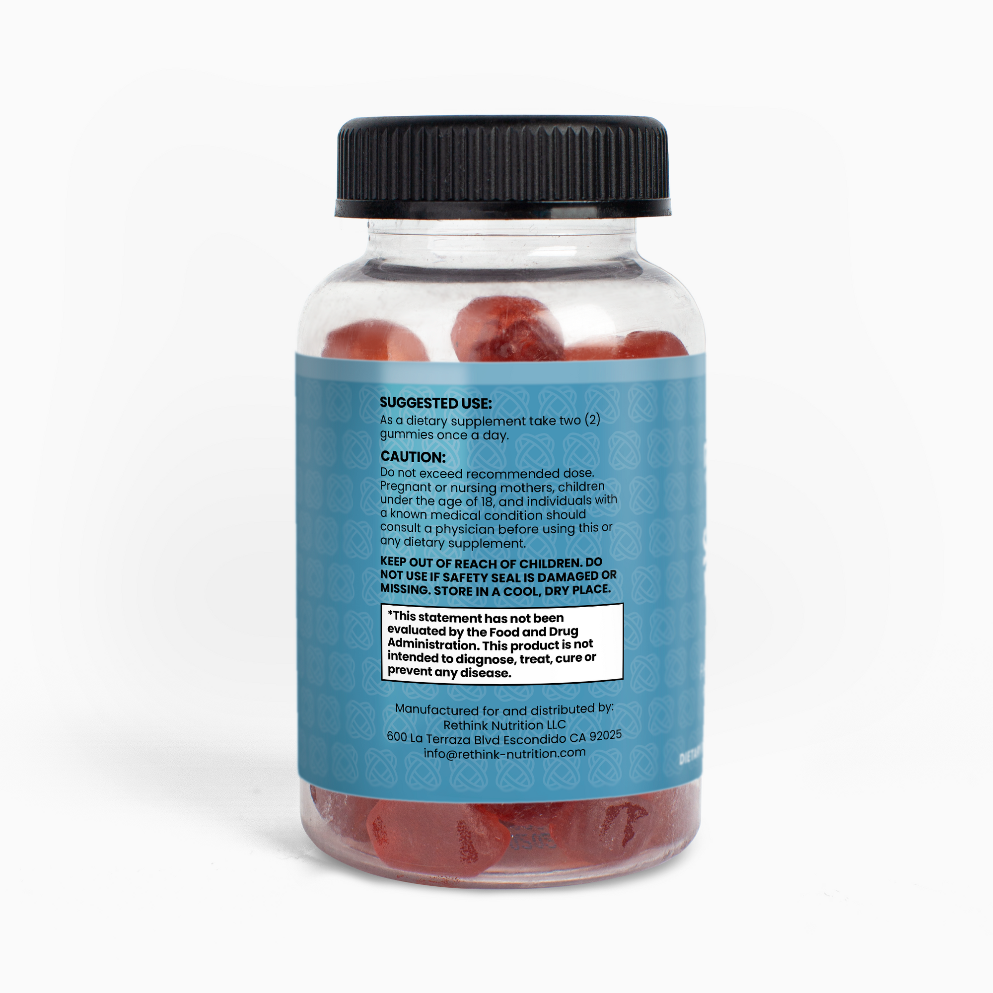 Sleep Well Gummies – Natural Melatonin + Botanicals for Restful Sleep - Rethink Nutrition