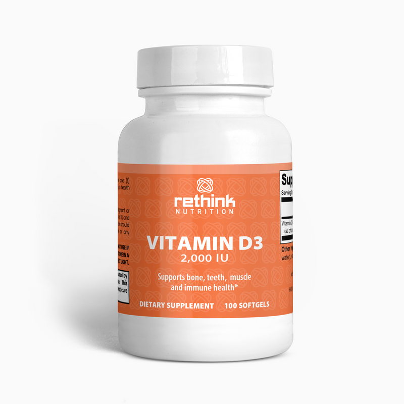 Rethink Vitamin D3 2,000 IU