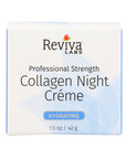 Reviva Labs | Collagen Night Crème (Overnight Hydration & Smoother-Looking Skin) – 1.5 oz