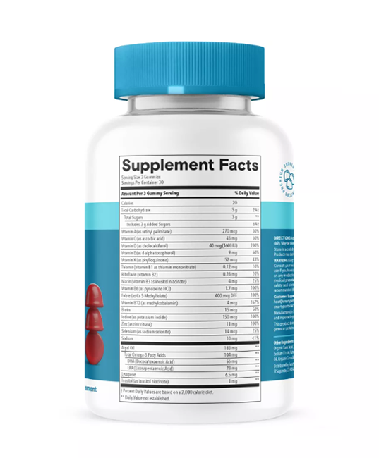 Smartypants Men’s Multi + Omega Gummies (90 ct) - Rethink Nutrition