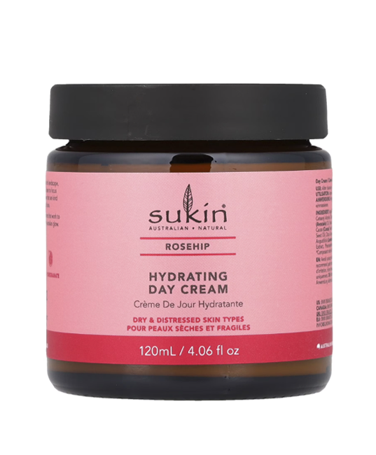 Sukin | Rose Hip Hydrating Day Cream (Hydration & Radiance) – 4.06 oz - Rethink Nutrition