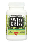 Swiss Kriss | Herbal Laxative Tablets (Occasional Constipation Relief) – 250 ct