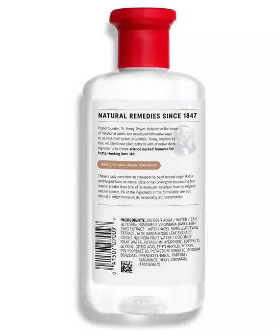 Thayers | Coconut Water Facial Toner (Hydrate &amp; Refresh) – 12 fl oz