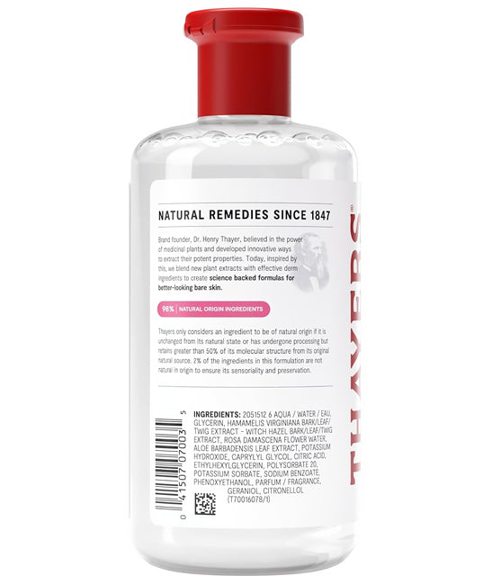Thayers | Rose Petal Witch Hazel Facial Toner – 12 oz