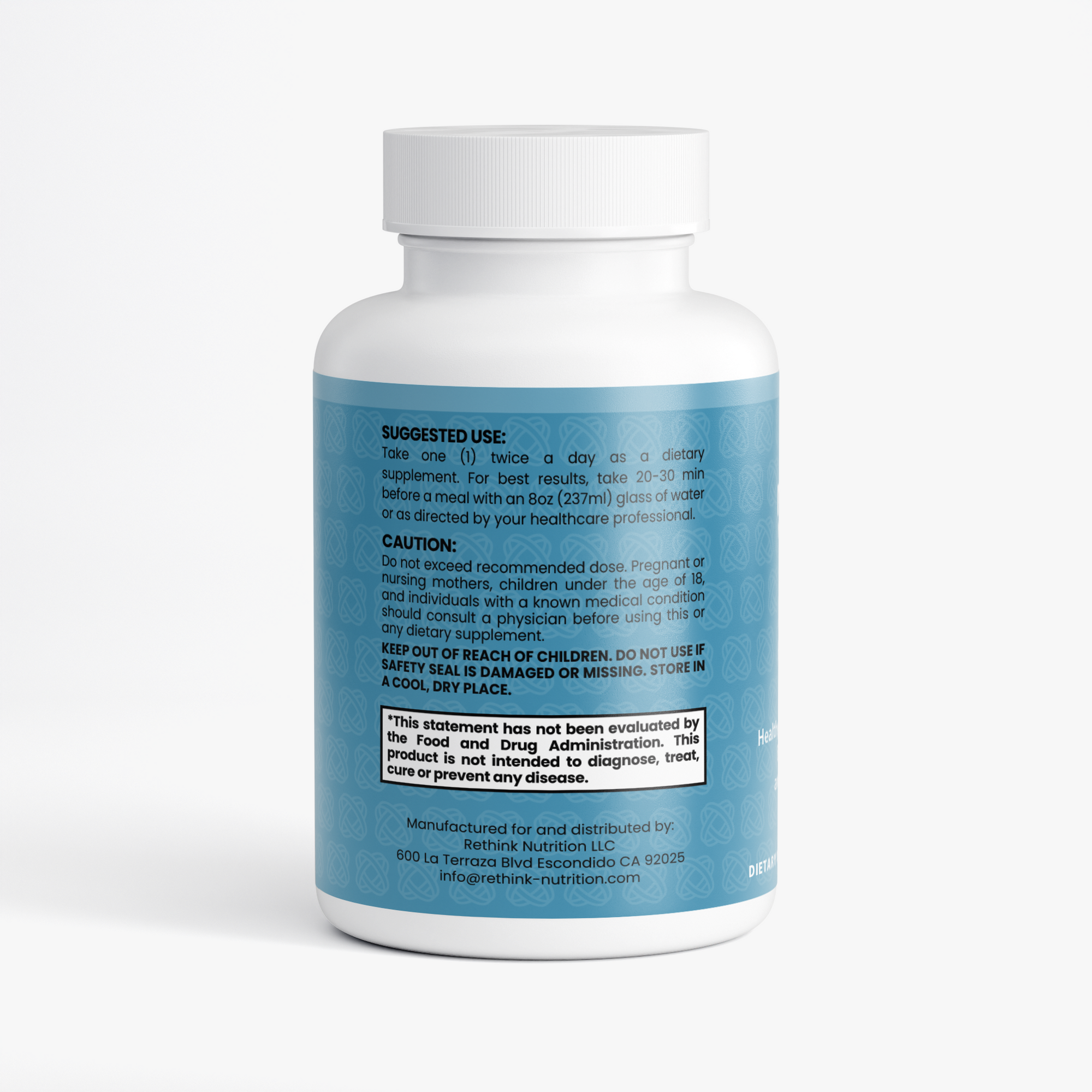 Keto‑5 – Ketosis Booster with Raspberry Ketones, Green Coffee & Garcinia - Rethink Nutrition