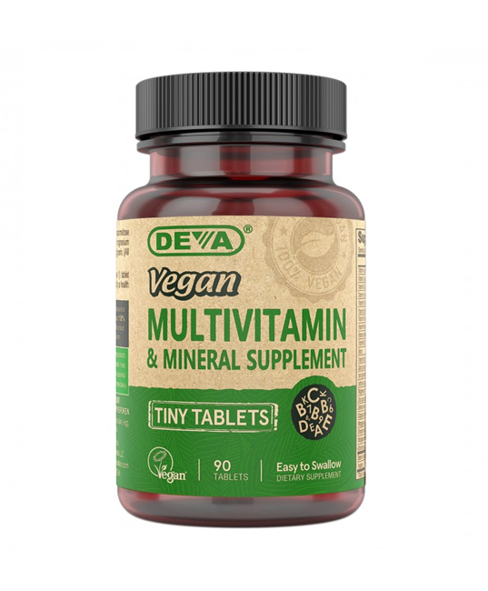 Deva | Multivitamin + Minerals (Tiny Tablets) – 90 ct - Rethink Nutrition